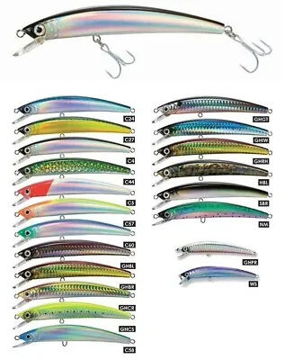 YO-ZURI CRYSTAL MINNOW  Suspending Lures R468 110mm Or R469 130mm Bass Pike • £14.99