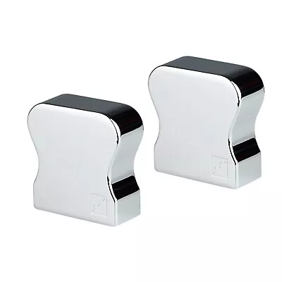 £19.33 • Buy Trademark HDR Wall Handrail End Caps In Polished Chrome By Richard Burbidge