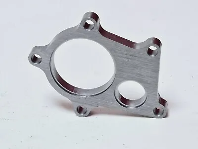 T3 Downpipe 5 Bolt Flange To 2.50  Port With Wastegate Port 1.25  1/2  T3/T4 CNC • $29.95