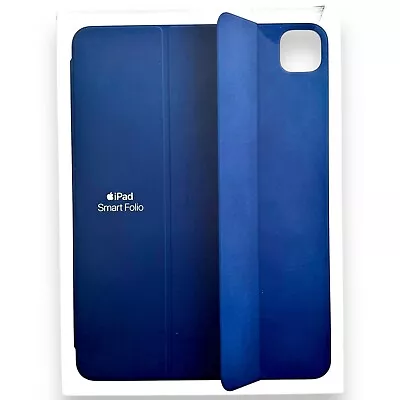 Genuine Apple Smart Folio Case Cover For IPad Pro 11  1st 2nd 3rd Gen Navy Blue • £19.79