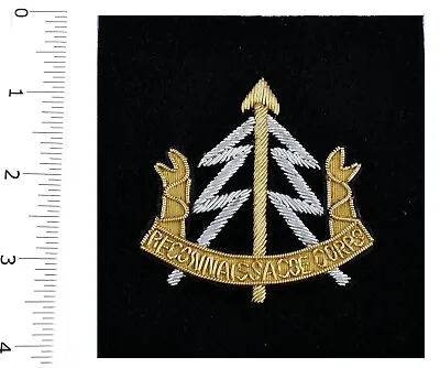 Reconnaissance Corps Blazer Badge Wire Bullion LI-EMB-RECO • £12.99