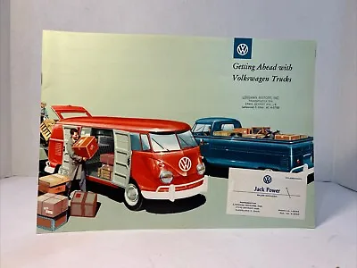 VW Split Bus Transporter 1960 Brochure Volkswagen Trucks • $85