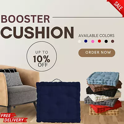 £28.47 • Buy Armchair BOOSTER CUSHION Seat Pad Floor Chair Riser Cushion Thick Elderly Adult