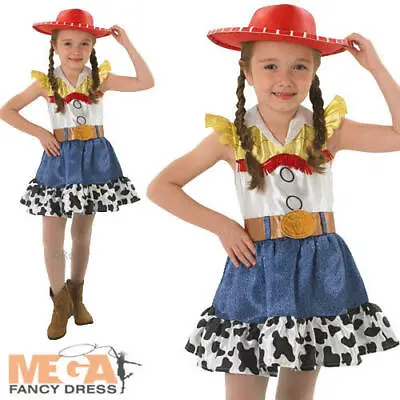 £21.99 • Buy Jessie + Hat Toy Story Girls Fancy Dress Kids Cowgirl Disney Western Costume New