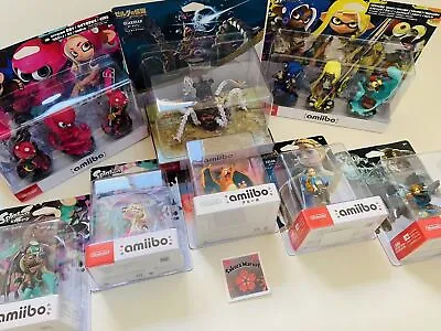 Nintendo Switch Amiibo Series Set Pokemon Splatoon The Legend Of Zelda Japan New • $101.21