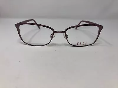 ELLE Eyeglasses Frames EL13411 51-17-135 Purple Full Rim O118 • $50