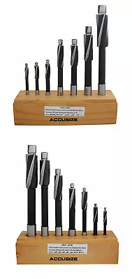 14 Pc HSS Counterbore Set 3 Flute Straight Shank Inch&metric #508S-0007+007M • $125.84