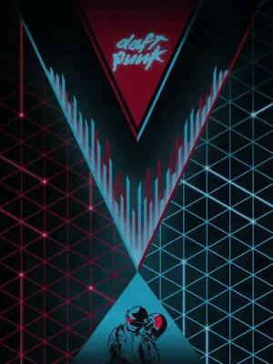 289538 Daft Punk TRON Random Access Memories Music Player PRINT POSTER UK • £45.54