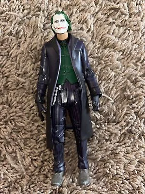 DC Comic Mattel Movie Masters Dark Knight Rises Joker Heath Ledger Action Figure • $14.95