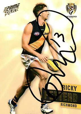 $9.99 • Buy ✺Signed✺ 2013 RICHMOND TIGERS AFL Card RICKY PETTERD