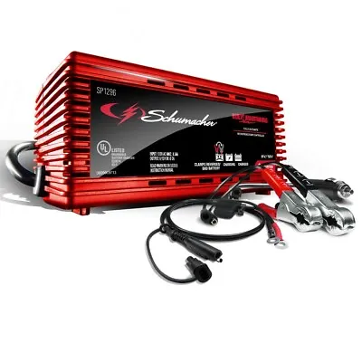 Schumacher Fully Automatic Car Battery Charger / Maintainer 2 Amp 6V And 12v • $46.99