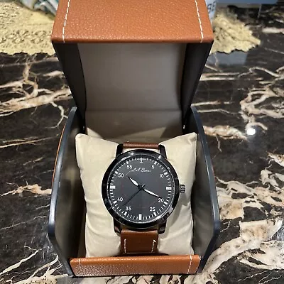 Designer La Banus Leather Strap Black Wristwatch • £45