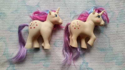 $650 • Buy Vintage My Little Pony El Greco 2x Different Pose Moondancer Unicorn !