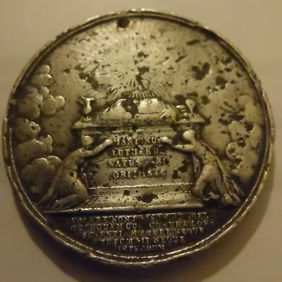 Martin Luther Medal- 1846- Signed By Allen&Moore-British Medal Or German • $28