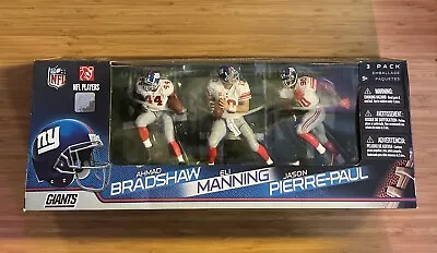 New York Giants NFL 3 Pack McFarlane Set! Bradshaw Manning & Pierre-Paul • $45