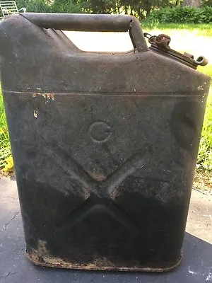 Vintage Jerry Can 1953  Korean War Era US Military Military Green G ARMY • $31