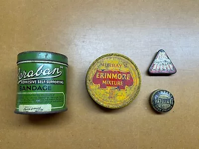 Vintage Medical Tobacco 78 Needle & Shoe Polish Tins Collection Antiques RARE • $75