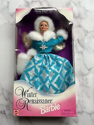 Vintage Mattel 1996 Winter Renaissance Barbie Doll • $19.95