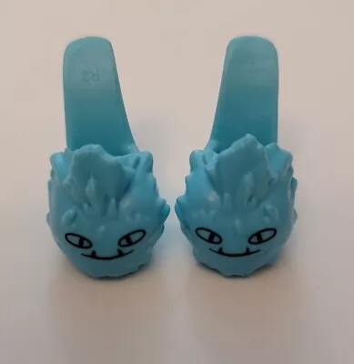 Monster High Dead Tired Abbey Blue Slippers Shoes • $6.99