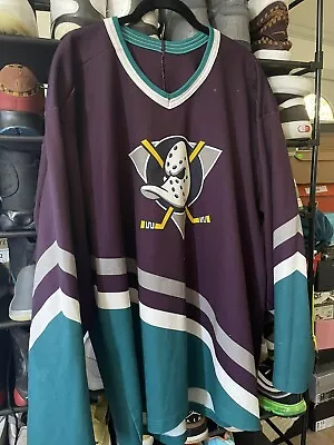 Vintage Anaheim Mighty Ducks Hockey Jersey CCM • $35