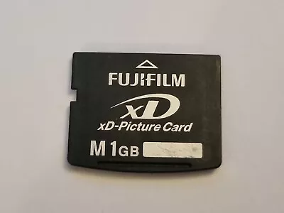 Fujifilm 1gb Xd Picture Memory Card Type M Fuji Finepix Olympus Camera • £21.99