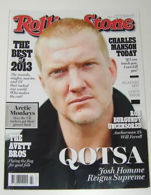 Rolling Stone #747 Feb 2014 QOTSA Josh Homme Arctic Monkeys • $19.99