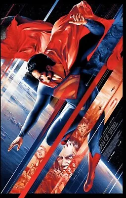 Man Of Steel - Superman By Martin Ansin 2014 MONDO 4867/5585 Screen Print SIGNED • $99.99