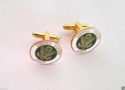 UNITED STATES ARMY CUFF LINKS Military 14767-C HO • $18.88