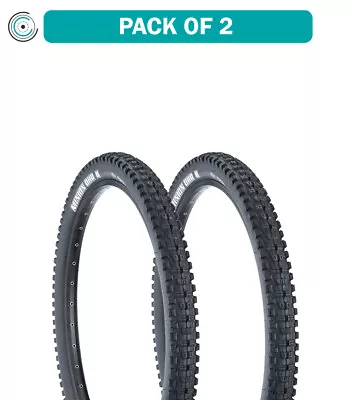 Pack Of 2 Maxxis Minion DHR II Tire Tubeless Folding Black Dual EXO Casing • $174