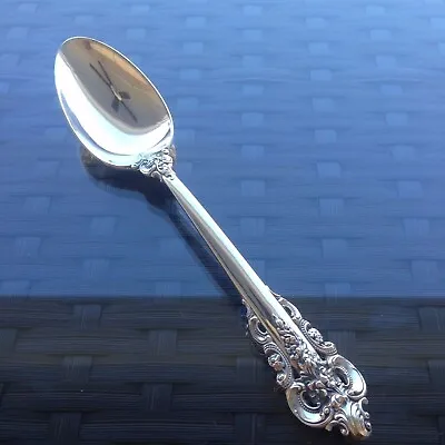 Mint 7  Wallace Grande Baroque Oval Place Soup Spoon Sterling Silver Grand • $94.99