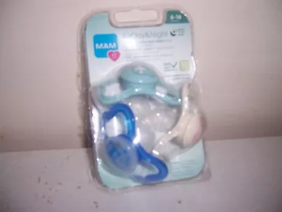 NEW MAM AIR Day & Night Triple Pack Pacifiers 6-16 Months  3ct • $13.60