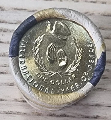 $0.99 • Buy Royal Australian Mint 1986 Year Of Peace One Dollar $1 Mint Roll UNC Coins