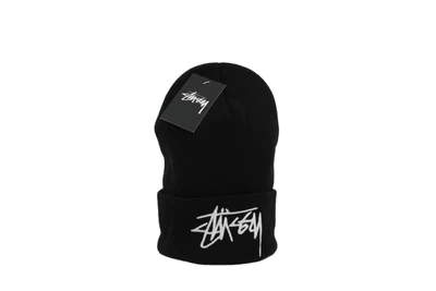 £46.60 • Buy Stussy Men's Hat Black 100% Other Beanie