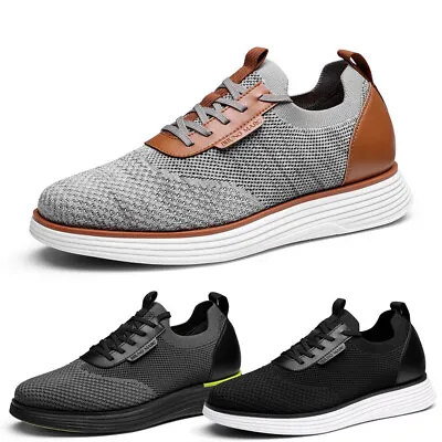 Men's Dress Shoes Sneakers Casual Business Oxfords Comfortable Shoes • $34.99