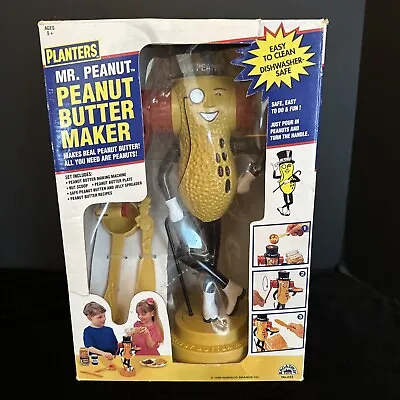 Vintage Planters Mr Peanut Peanut Butter Maker Broadway Toys No. 222 NEW 1996 • $34.50