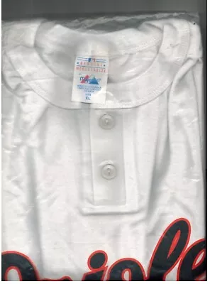 New Majestic Baltimore Orioles Adult XL Baseball White Still Sealed • $12.99