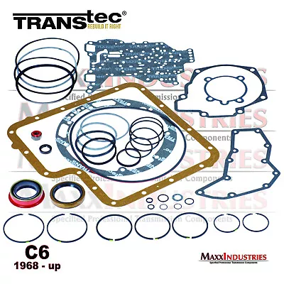 C6 Transmission Rebuild Overhaul Kit With Gaskets And Seals Fits 1968 - Up • $62.75