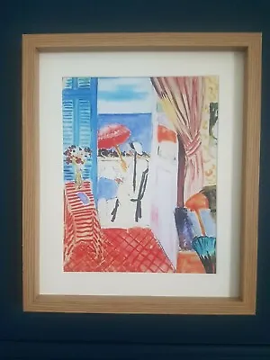 £14.99 • Buy Henri Matisse 'woman With A Red Umbrella    '. Framed Print