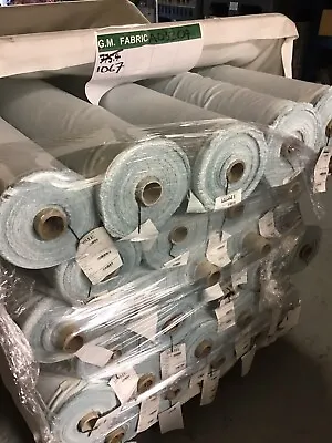 Laura Ashley Belton Duck Egg Fabric 35 METER ROLL  • £80