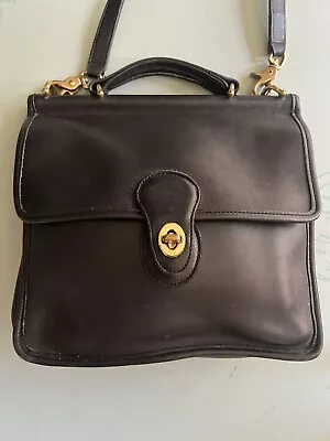 Vintage COACH Black Willis Legacy Bag 9927 Crossbody • $115