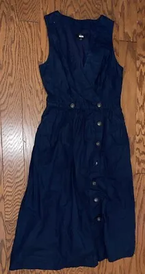 J.Crew Women Blue Casual Dress 0 (WTF8) • $14.96