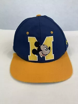 Mickey Mouse Disney Unlimited Vintage 90s Back Script Snapback Cap • $12