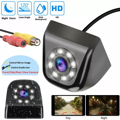 Waterproof HD 170° Car Reverse Backup Night Vision Camera Rear View Parking Cam • $16.45