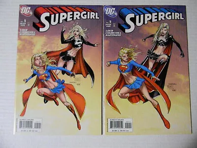 1 SUPERGIRL 5 Lot W COVER B VARIANT DC 2006 MICHAEL TURNER COVERS! + BONUS! • $14.99