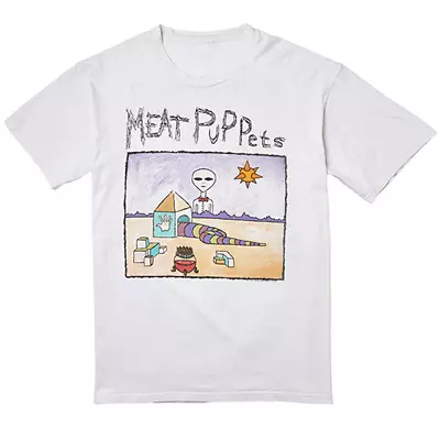 MEAT PUPPETS T-Shirt Short Sleeve Cotton White Men All Size S To 2345XL BE1362 • $14.99