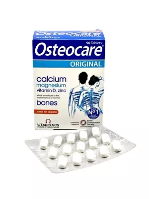 £10.49 • Buy Vitabiotics Osteocare -90 Tablets