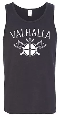 VALHALLA Tank Top - S To 3XL - Norse Odin Viking Ragnarok Thor • $14.95