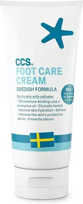 CCS Professional Foot Care Cream For Cracked Heels And Dry Skin - Foot Cream 10% • £10.28