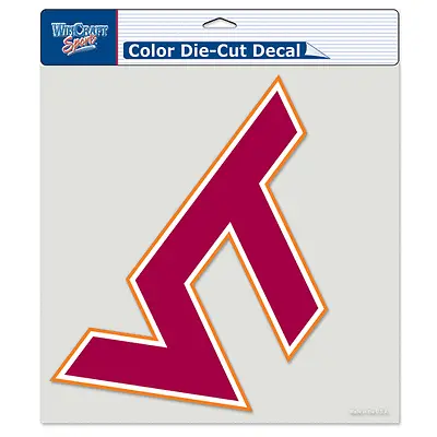 Virginia Tech Hokies Logo 8 X8  Color Die Cut Decal Brand New Wincraft • $12.25