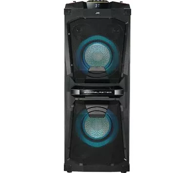 £119.97 • Buy Jvc Mx-d528b Bluetooth Megasound Hi-fi Party Speaker System 200w Usb Fm Radio